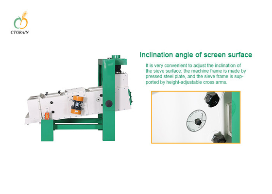 Vibratory Screen Separator 100×100 Grain Cleaning Equipment